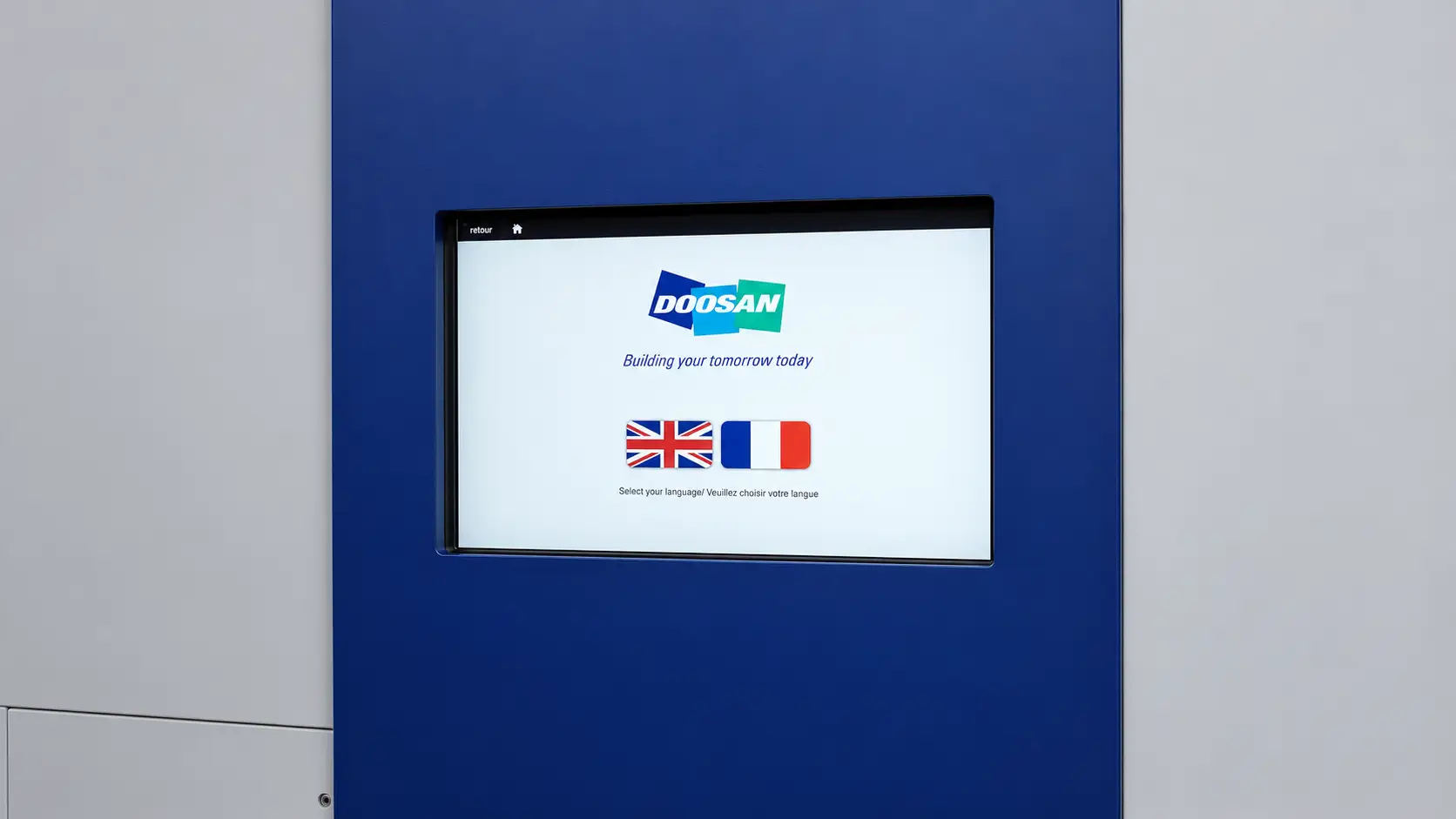 Doosan · L’accueil