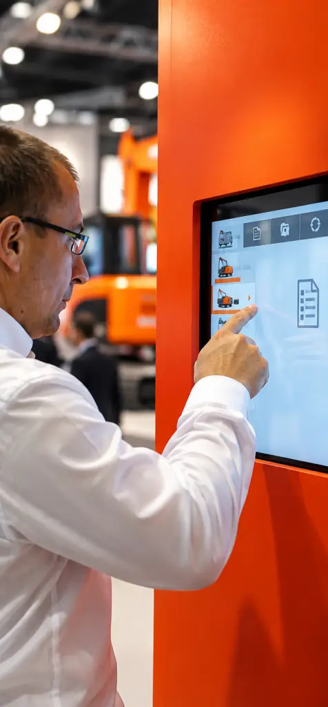 Doosan · Le stand