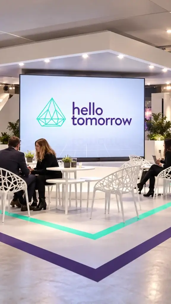 Hello Tomorrow — le village des innovations, vue verticale